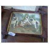 Framed Puppy Art Print Framed Puppy Art Print
