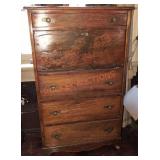 27"W � 15"D � 45"H Antique Wood Dresser 27"W � 15"D � 45"H Antique Wood Dresser