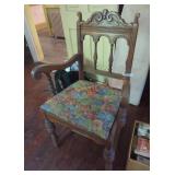 Vintage Victorian Dining Room Chair Vintage Victorian Dining Room Chair