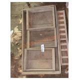 Antique Wood Crates Antique Wood Crates