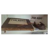 Vintage For Rent Signs & Horse Shoes Vintage For Rent Signs & Horse Shoes