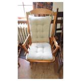 Wooden Gliding Rocking Chair Wooden Gliding Rocking Chair