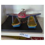 Vintage Ohio Mechanical Sea Plane Toy Model Vintage Ohio Mechanical Sea Plane Toy Model