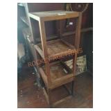 3 Wood Side Tables 3 Wood Side Tables