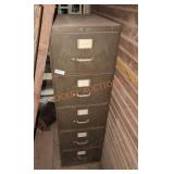 5-Drawer Vintage Filing Cabinet 5-Drawer Vintage Filing Cabinet