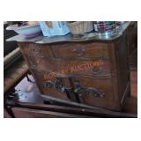 Antique Ornate Wood Dresser Antique Ornate Wood Dresser