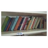 Misc. Vintage Books Shelf Lot Misc. Vintage Books Shelf Lot