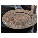 Large Woven "Plate" Art Large Woven "Plate" Art