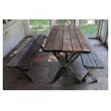 Wooden Picnic Bench Wooden Picnic Bench