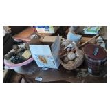 Misc Decor Shelf Lot Misc Decor Shelf Lot
