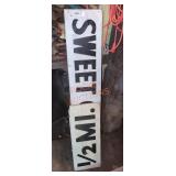 Vintage Wooden Signs Vintage Wooden Signs