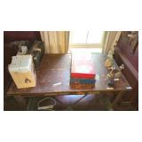 Vintage Wooden Work Desk  Antique Table Vintage Wooden Work Desk  Antique Table