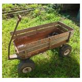 Vintage Wooden Wagon Vintage Wooden Wagon