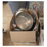 Cookware Box Lot Cookware Box Lot