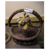 Vintage Woven Basket Vintage Woven Basket