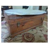 Vintage Wooden Blanket Chest Vintage Wooden Blanket Chest