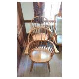 Wooden Dining Room Chairs - Qty 2 Wooden Dining Room Chairs - Qty 2