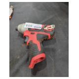 Milwaukee M12 1/4" compact impact driver Milwaukee M12 1/4" compact impact driver