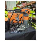 Ridgid 1-1/2 HP 1/4" compact fixed base router Ridgid 1-1/2 HP 1/4" compact fixed base router