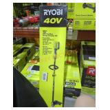Ryobi 40v 15" cordless string trimmer kit