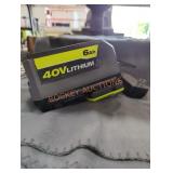 Ryobi 40v 6 ah battery and charger Ryobi 40v 6 ah battery and charger