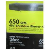 Ryobi 40v brushless blower