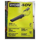 RYOBI 550 CFM 40V Blower Kit RYOBI 550 CFM 40V Blower Kit