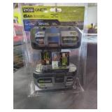 2 Ryobi 18v 6 ah batteries