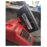 Milwaukee M18 xc 8 ah battery and charger Milwaukee M18 xc 8 ah battery and charger