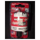 Milwaukee 2-1/8" Hole Saw w Arbor Milwaukee 2-1/8" Hole Saw w Arbor