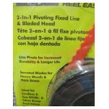 Ryobi 2in1 pivoting fixed line and bladed head Ryobi 2in1 pivoting fixed line and bladed head