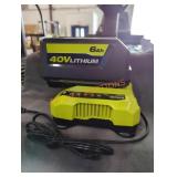 Ryobi 40v 6 ah battery and charger Ryobi 40v 6 ah battery and charger