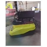 Ryobi 18v 2 ah battery and charger