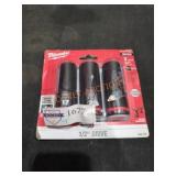 Milwaukee 1/2" Drive Impact Socket Set Milwaukee 1/2" Drive Impact Socket Set