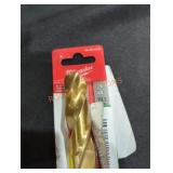 Milwaukee titanium drill bit