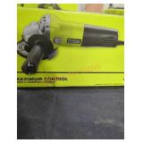 Ryobi corded barrel grip angle grinder