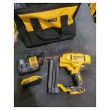 DeWalt 20v MAX 18Ga Brad Nailer