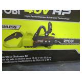 Ryobi 40v cordless chainsaw