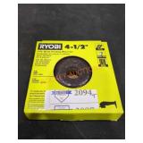 RYOBI 4-1/2" 3 PC. Metal Grinding Wheel Set