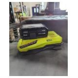 Ryobi 18v 4 ah battery and charger Ryobi 18v 4 ah battery and charger