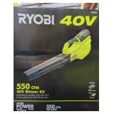Ryobi 40v blower Ryobi 40v blower