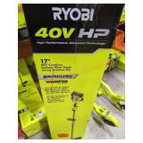 Ryobi 40V 17" Carbon Fiber Shaft String Trimmer Ryobi 40V 17" Carbon Fiber Shaft String Trimmer