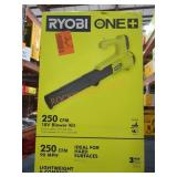 RYOBI 250 CFM 18V Blower Kit