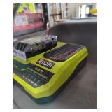 Ryobi 18v 2 ah battery and charger