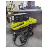 Ryobi 18v 4 ah battery and charger Ryobi 18v 4 ah battery and charger