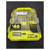 RYOBI 40 PC. Drill and Impact Drive Set