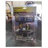 2 Ryobi 18v 6 ah batteries 2 Ryobi 18v 6 ah batteries