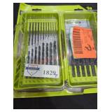 Ryobi round shank block oxide drill bits