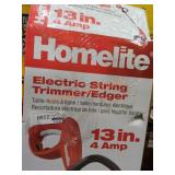 Homelite 4 Amp 13" Electric String Trimmer Edger