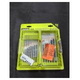 Ryobi round shank block oxide drill bits